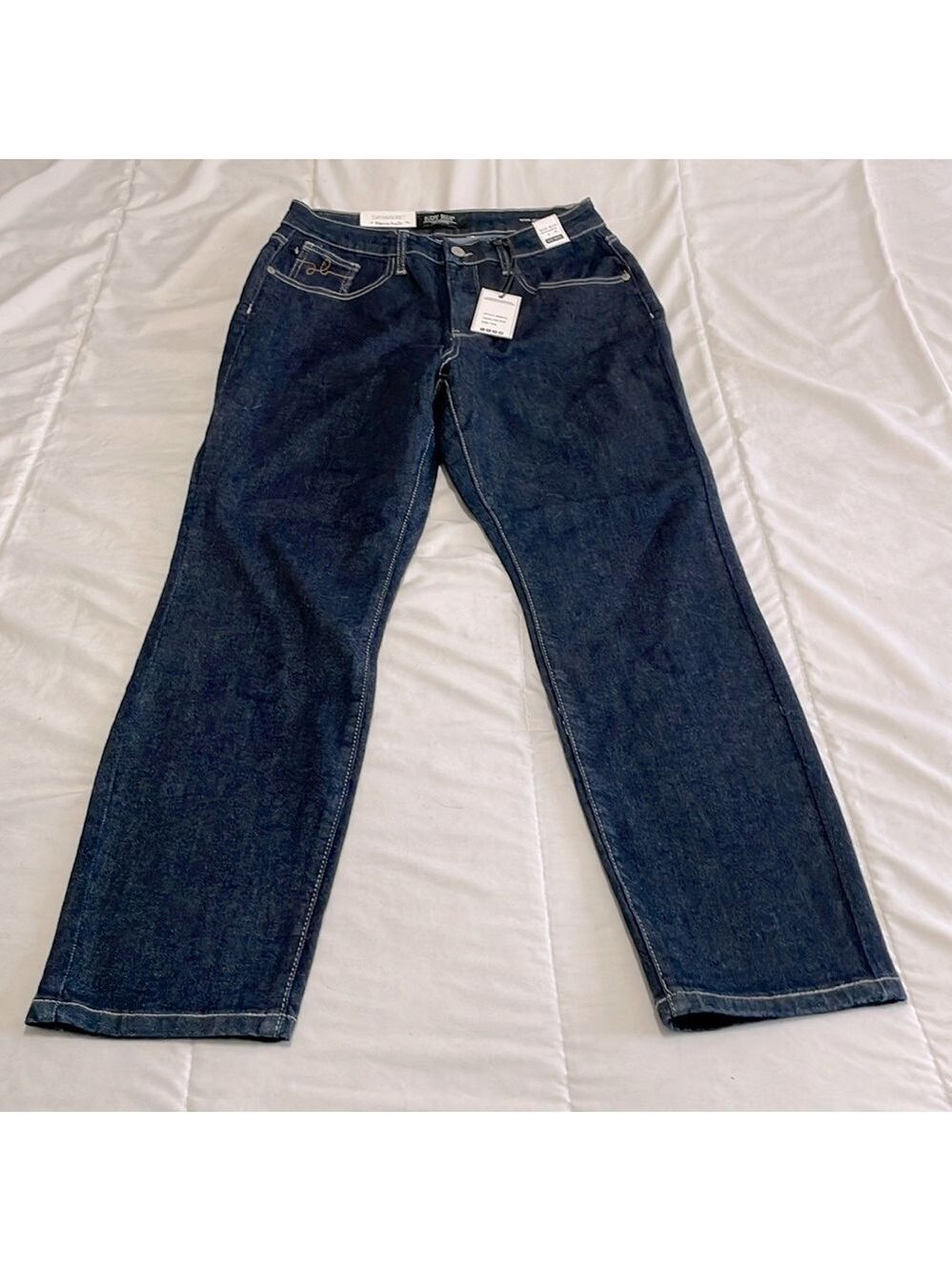 Judy Blue High Rise Mom Fit Jeans Indigo Blue Size 27 NWT